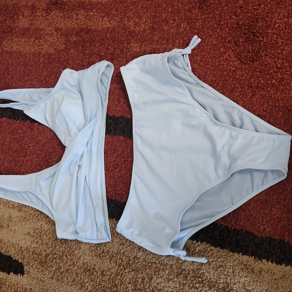Light Blue Bikini Set